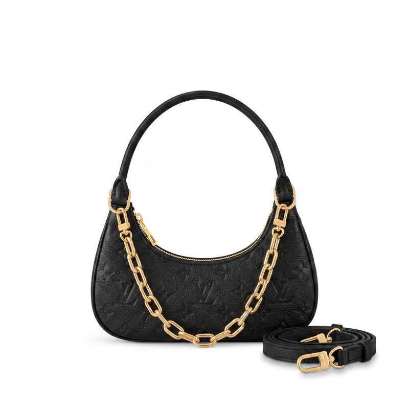 Louis Vuitton Boulogne GM Monogram Empreinte leather (Length 12 cm - Width 22 cm) – Women's handbag M25223 Black - 1