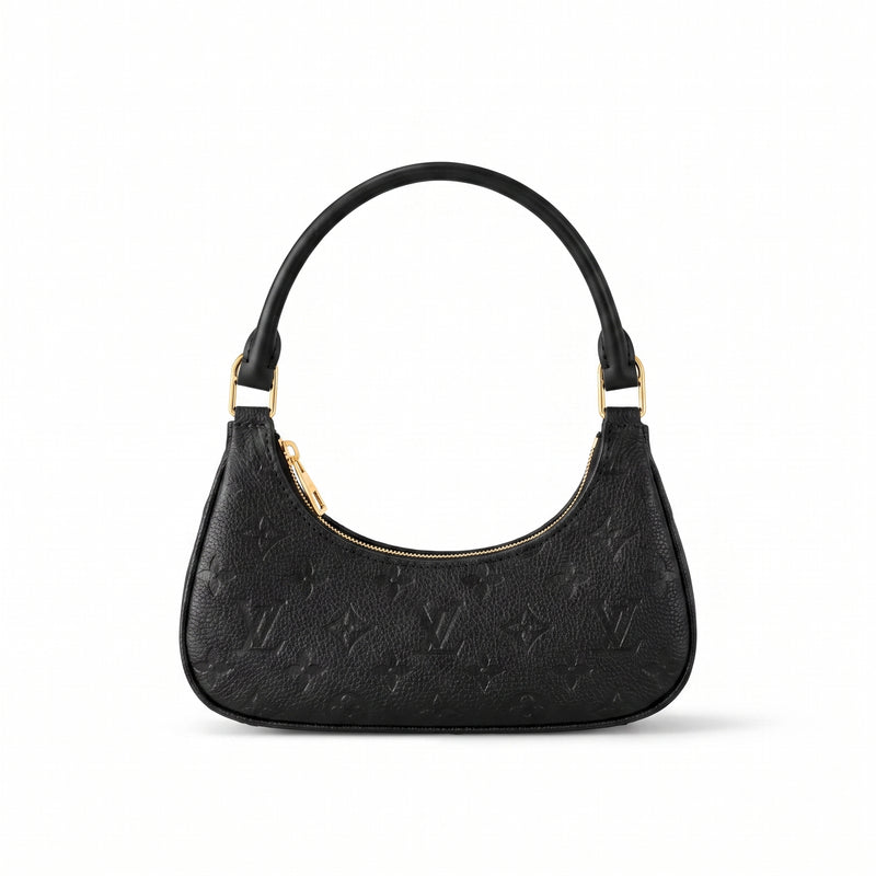 Louis Vuitton Boulogne GM Monogram Empreinte leather (Length 12 cm - Width 22 cm) – Women's handbag M25223 Black - 3