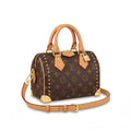 Louis Vuitton Pre-Owned Speedy Trunk Bag Woman Monogram Bold 13146 Brown/Beige - 2