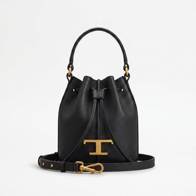 Tod's Bucket Bag with Charm – Dimensions: 20 cm (length) x 20 cm (width) Woman 8817 Black