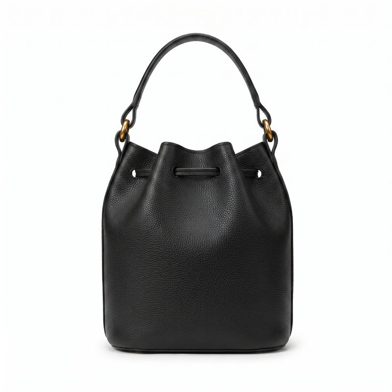 Tod's Bucket Bag with Charm – Dimensions: 20 cm (length) x 20 cm (width) Woman 8817 Black - 3