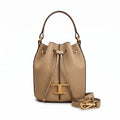 Tod's Bucket Bag with Charm – Dimensions: 20 cm (length) x 20 cm (width) Woman 8817 Beige - 1