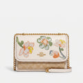 Coach crossbody bag Woman (15 cm height, 20 cm width) 978 White&Beige - 1