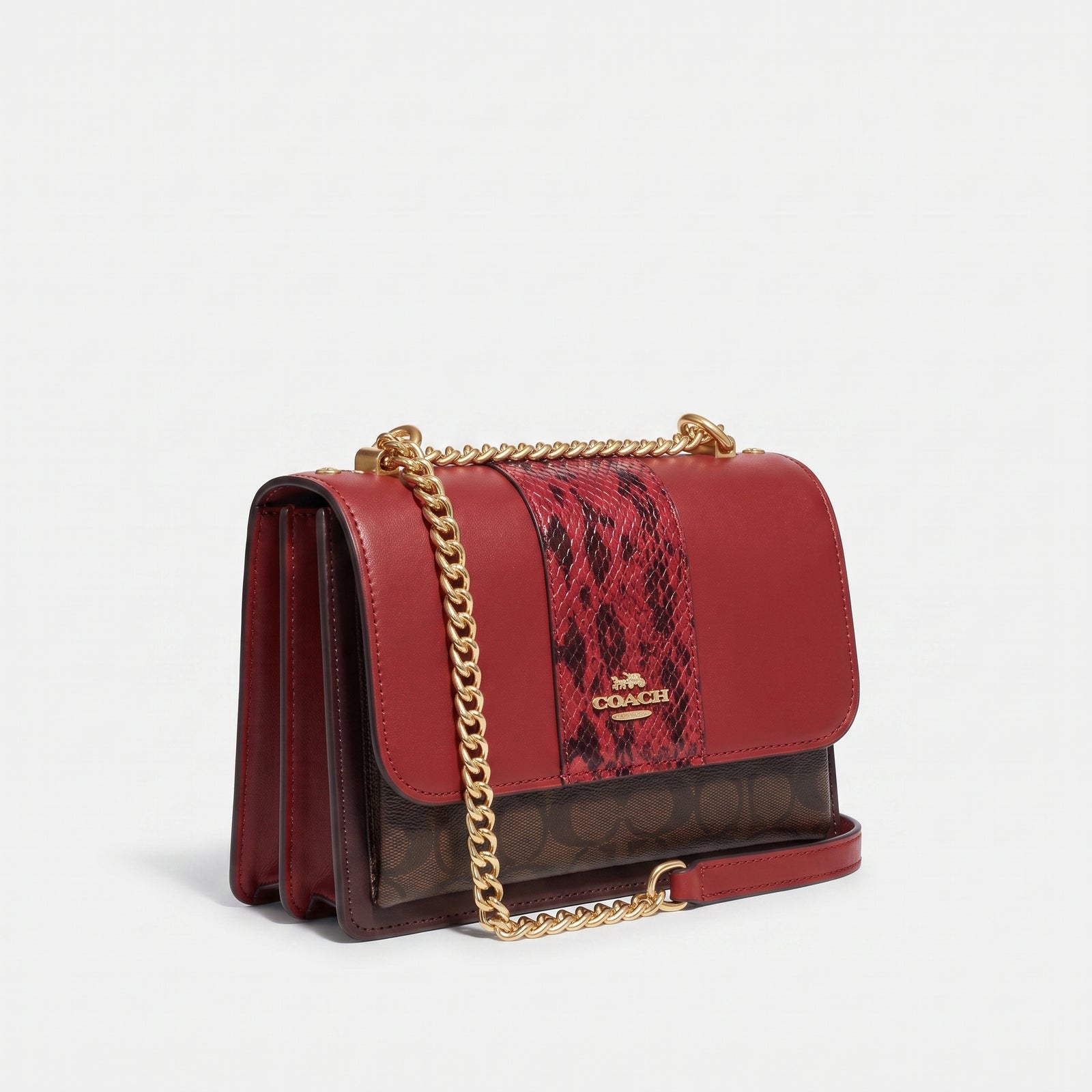 Coach crossbody bag Woman (15 cm height, 20 cm width) 978 Burgundy - 2