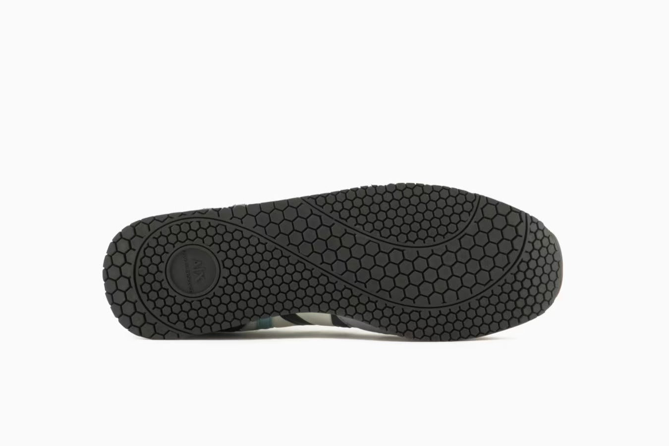 Armani Exchange Original in eco-suede mesh and nylon Sneakers Man XYX017 Gray - 5