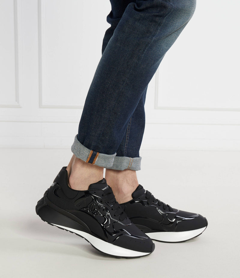 Alexander McQueen Premium Quality Sneakers Woman 8839 Black - 5