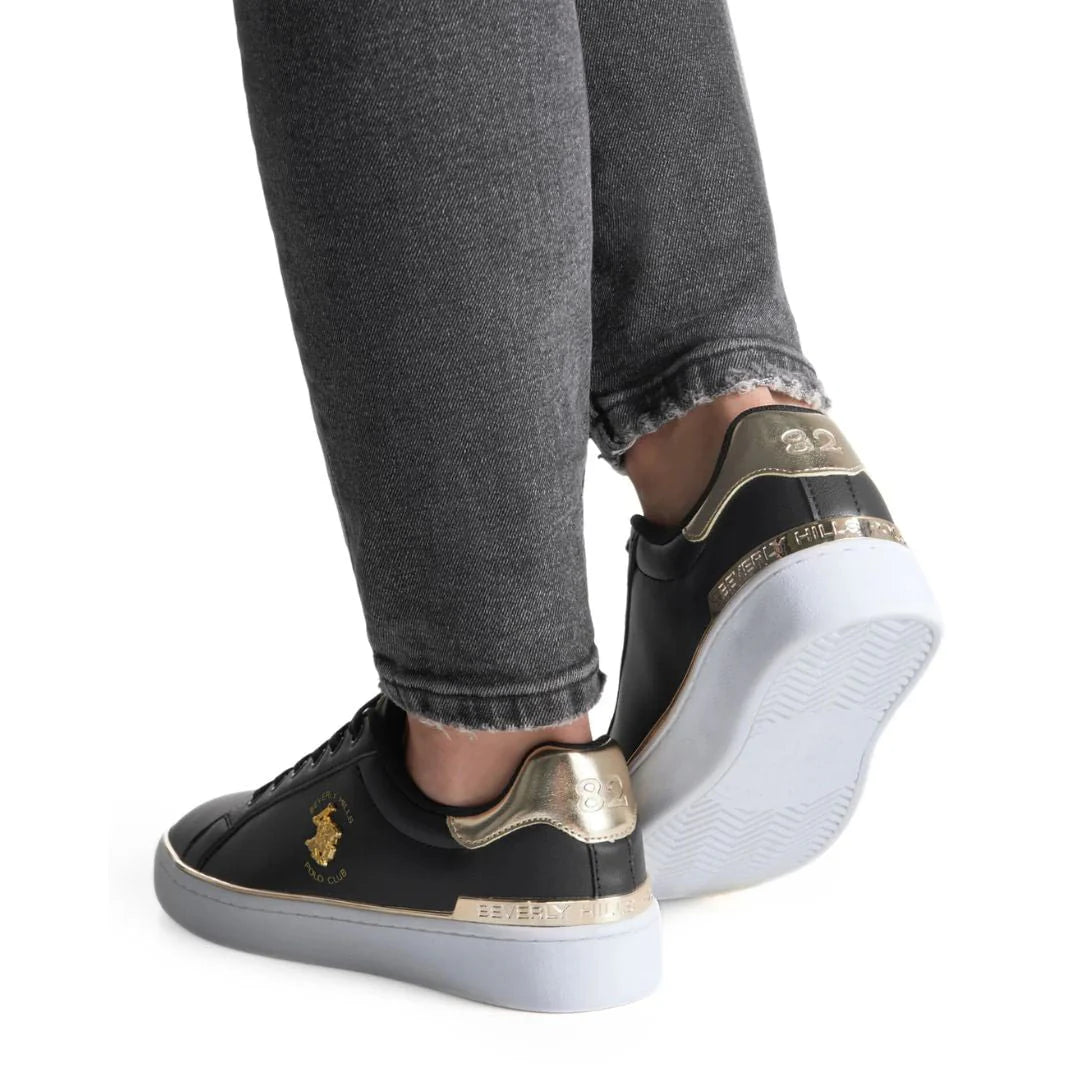 Beverly Hills Polo Club Sneakers Women BHPCV12-498 Black - 4