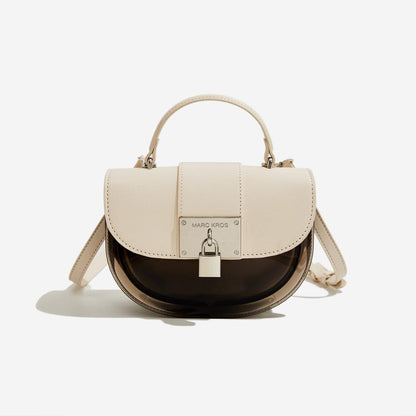 Bags Retro Style Jelly Bags PVC Jiaozi Bao Leisure Versatile Crossbody B-199672-3 Beige