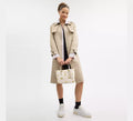 Coach Mollie Tote Bag 25 With Floral Print Tote Woman C139 White - 4