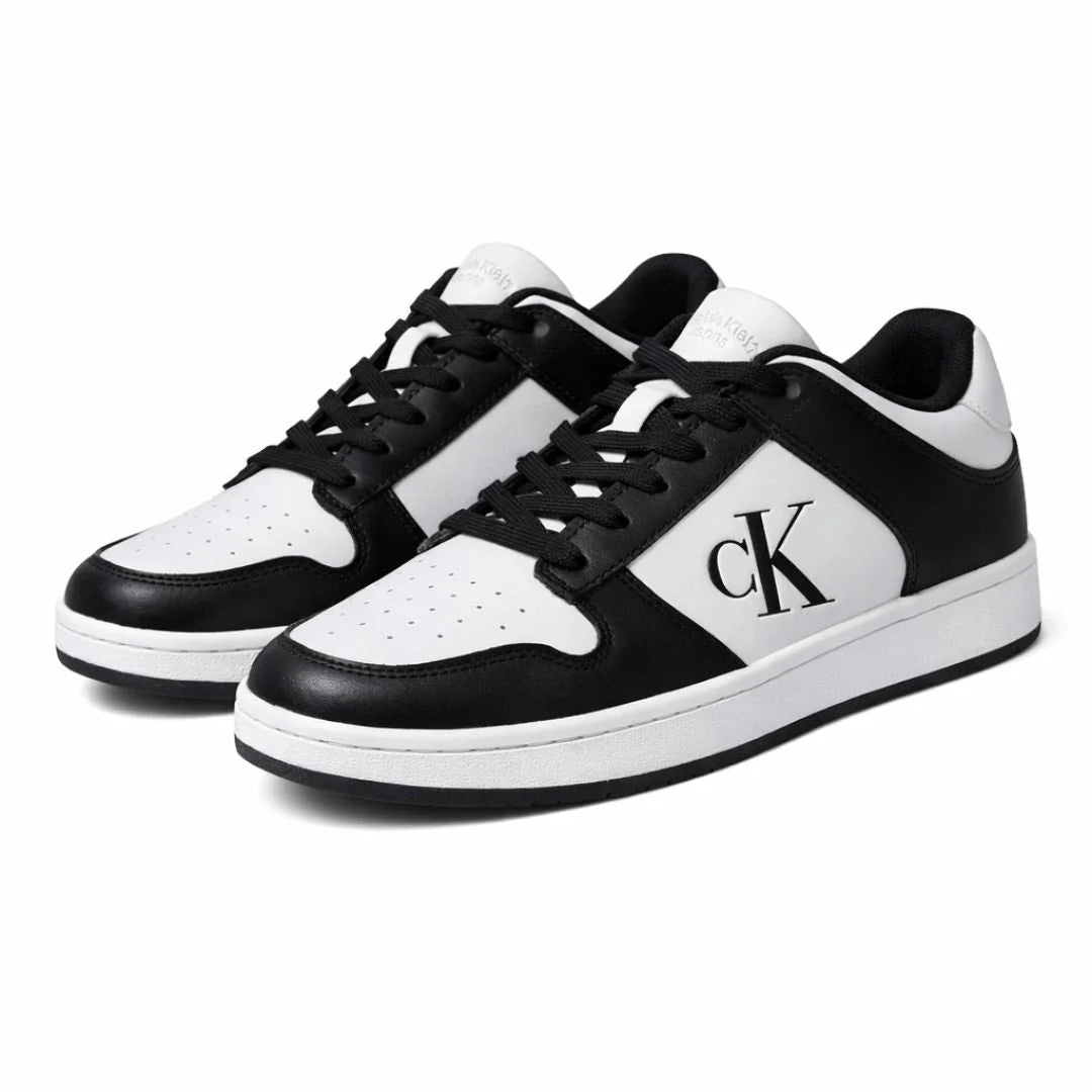 Calvin Klein Davery Sneakers Men FW25285 White&Black - 4