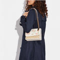 Coach crossbody bag Woman (15 cm height, 20 cm width) 978 White&Beige - 4