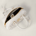 Miu Miu Arcadie Matelassé Nappa Leather Bag For Woman 5BB142 White - 4