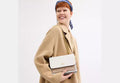 Coach crossbody bag Woman (15 cm height, 20 cm width) 978 White&Beige - 4