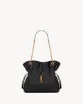 Saint Laurent Jamie shopping Leather Shoulder Bag For Women 809824 Black - 2