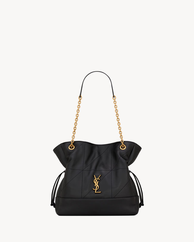 Saint Laurent Jamie shopping Leather Shoulder Bag For Women 809824 Black - 2