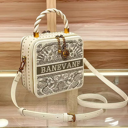 Banevanf Bag Woman High Quality Design 8258 Beige