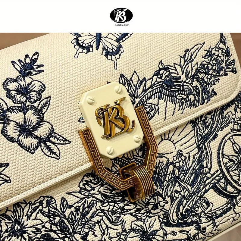 Banevanf Bag Woman High Quality Design 9100 Beige