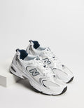 New Balance 530 Sneakers Woman F2303077 White&Navy - 4