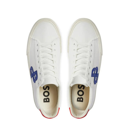 HUGO BOSS Original Aiden TENN LTB Trainers Sneakers Men 50499672 White