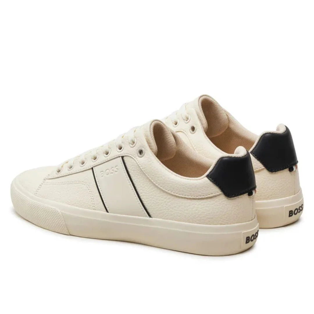 HUGO BOSS Original Aiden TENN LTB Trainers Sneakers Men 50522833 White