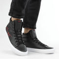 HUGO BOSS DyerH Signature High-Top Trainers Sneakers Man 50518346 Black - 4