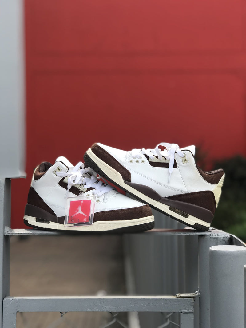 Nike Air Jordan 3 A Retro x Ma Maniére Sneakers Man FZ4811-100 White&Brown - 4