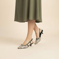 Gucci Luxury Slingback Sandals Mongoram Woman 1086-1 Beige - 6