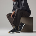 HERMES Leather Top Houses Champion the Aesthetic Sneakers Man LA009 Black - 5