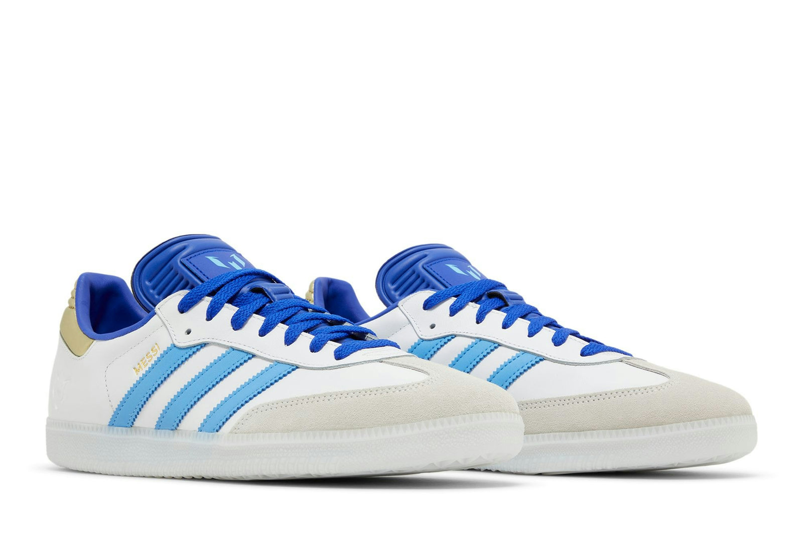 Adidas Samba Messi White-Blue ID3550 - 4