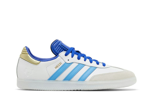 Adidas Samba Messi White-Blue ID3550