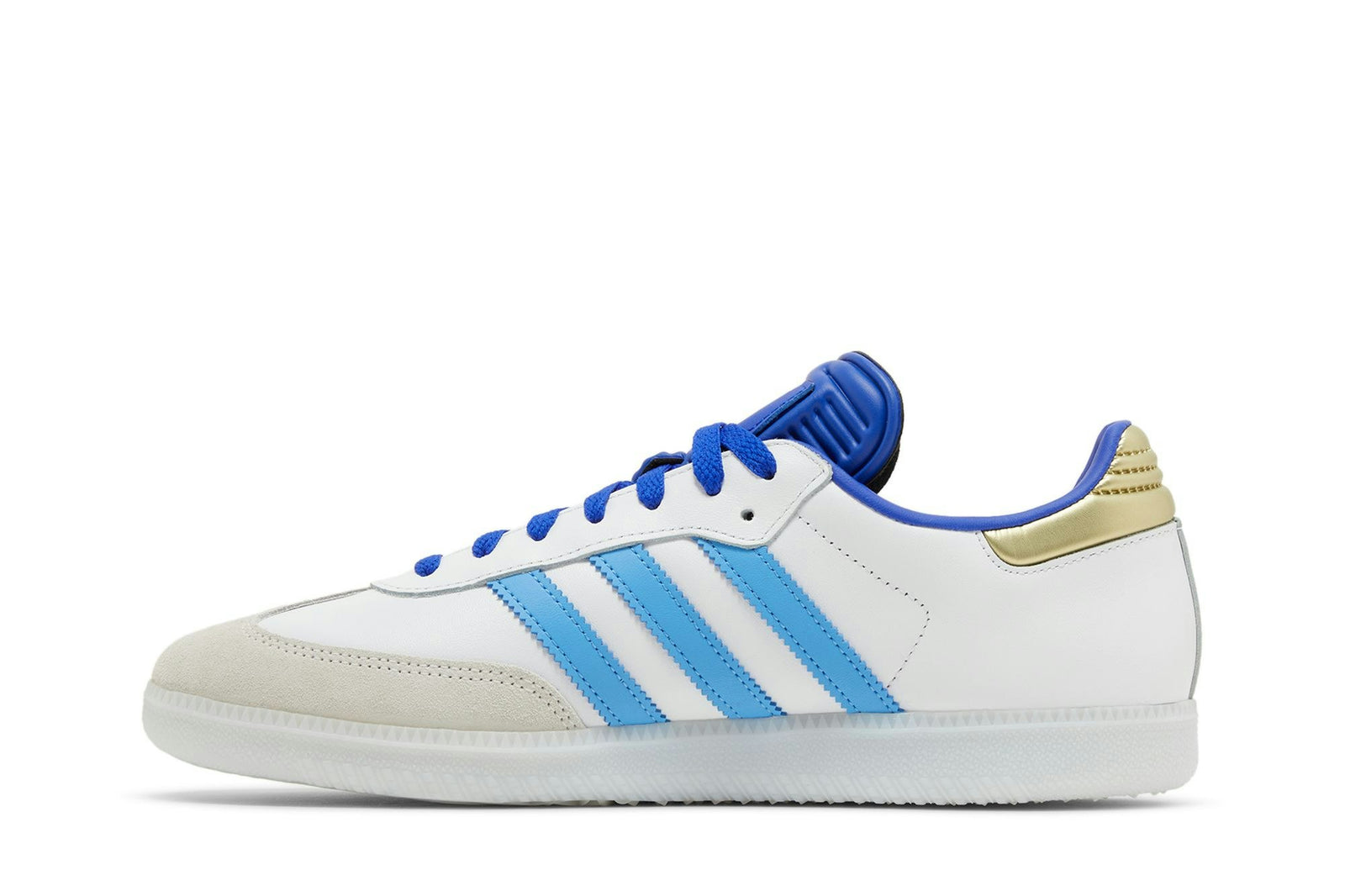 Adidas Samba Messi White-Blue ID3550 - 8