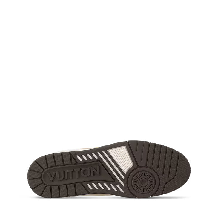 LOUIS VUITTON Trainer Outdoor Sneakers Man 420N Brown&Beige