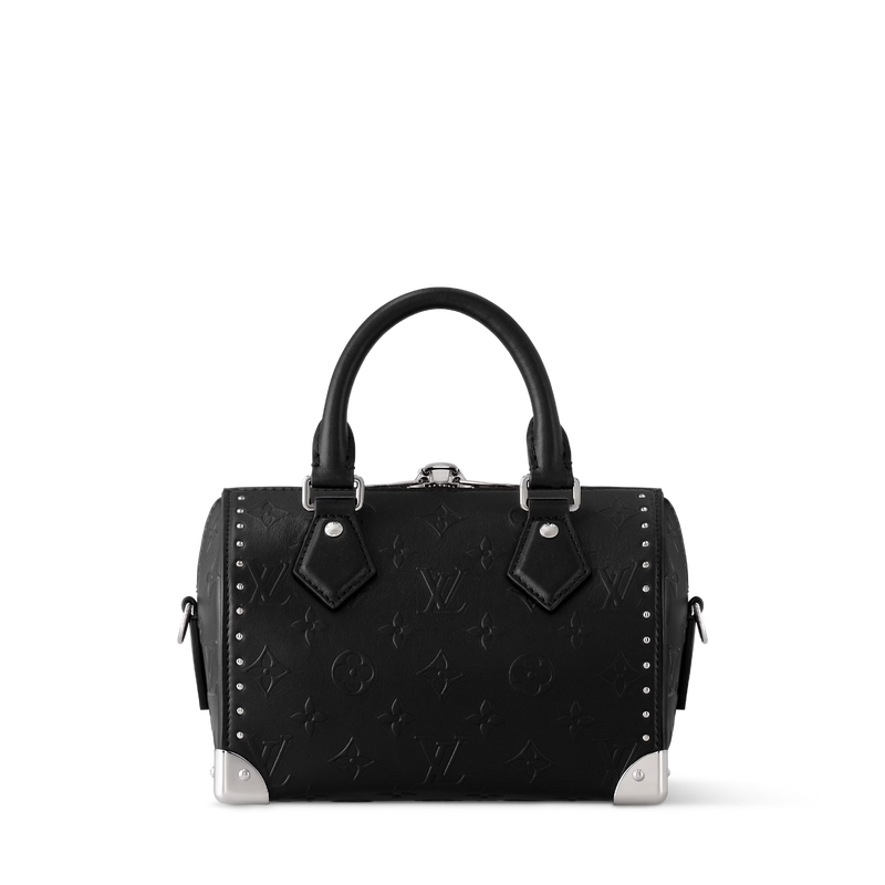 Louis Vuitton Pre-Owned Speedy Trunk Bag Woman Monogram Bold M14575 Black - 2