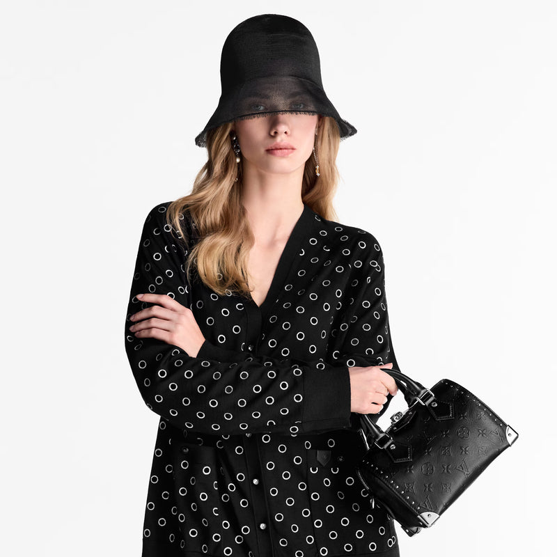 Louis Vuitton Pre-Owned Speedy Trunk Bag Woman Monogram Bold M14575 Black - 6