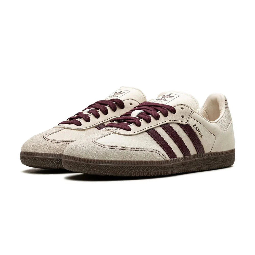 Adidas Sampa OG Wonder Sneakers Man GI1987 Beige&Burgundy - 4