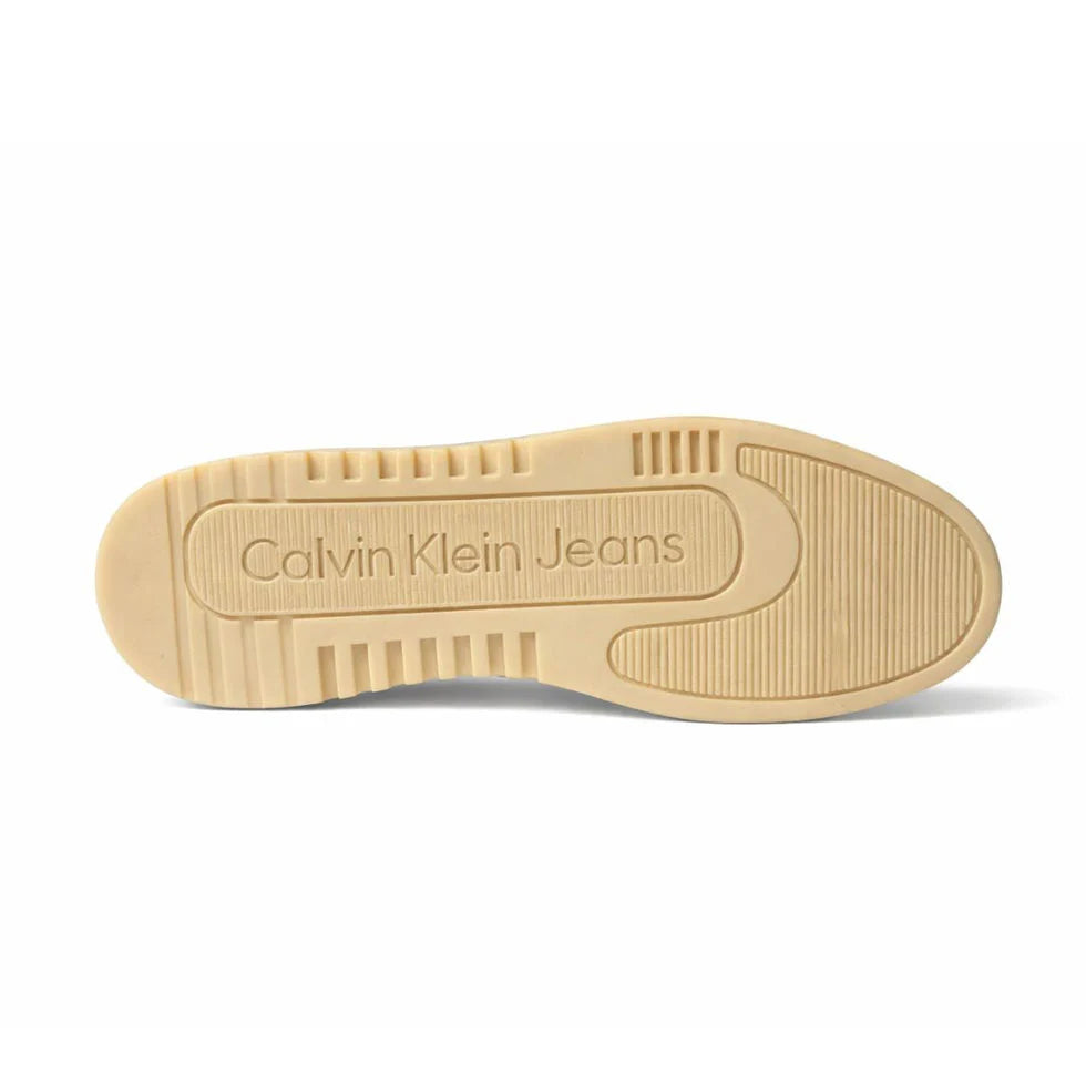 Calvin Klein Cico Classic Casual Sneakers Man FW25290 White&Beige - 4