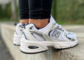 New Balance 530 Sneakers Man F2207264 White&Navy - 4