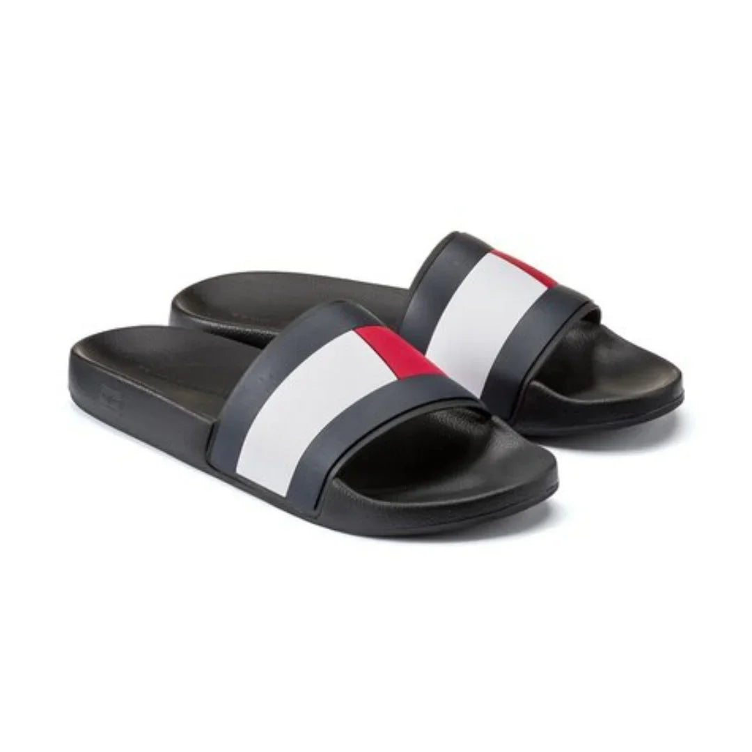 Tommy Hilfiger Original Holiday Slippers Man 46732 Black - 4