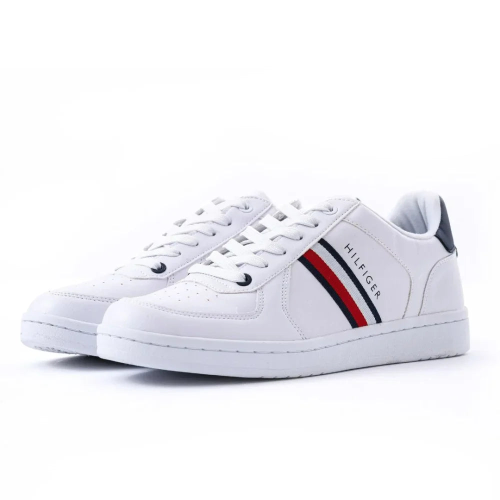Tommy Hilfiger Origenal Lei Flag Sneakers Man FWOFW1444 White - 5