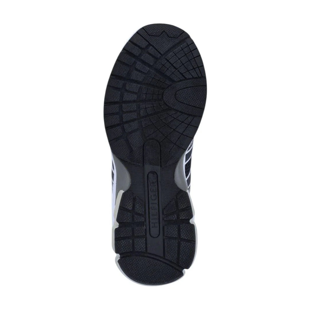 Tommy Hilfiger Origenal Lace-up Sneakers Man FWOFW3786 Navy&Silver - 4