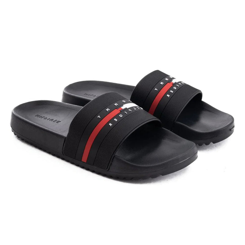 Tommy Hilfiger Original Holiday Slippers Man 47307 Black - 4