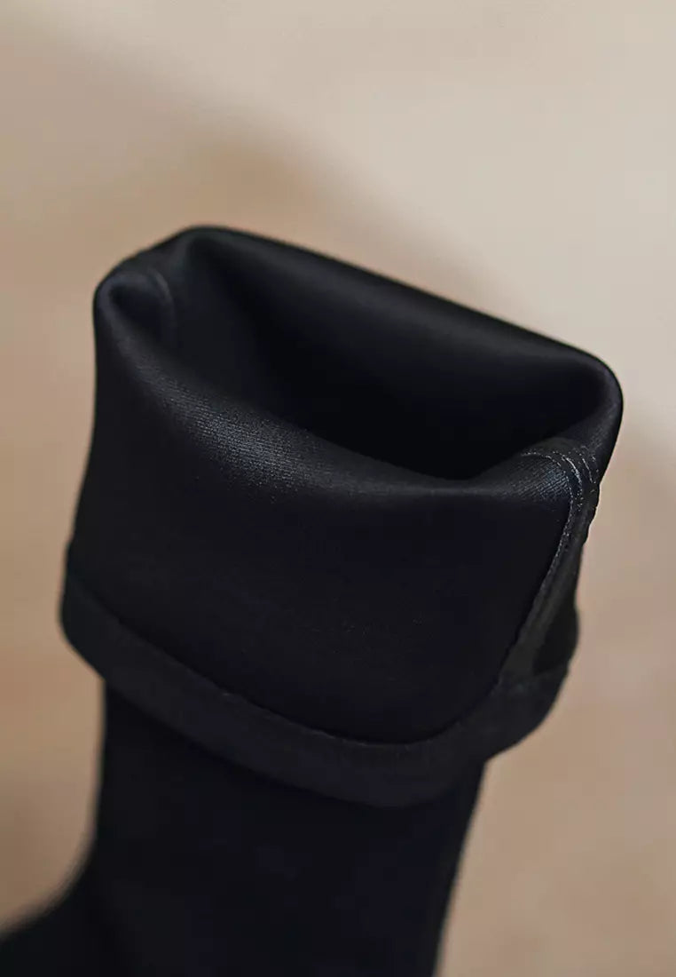 Buy Twenty Eight Shoes High Quality Boots Platform Suede Stitched Skinny 8120 Black - 5
