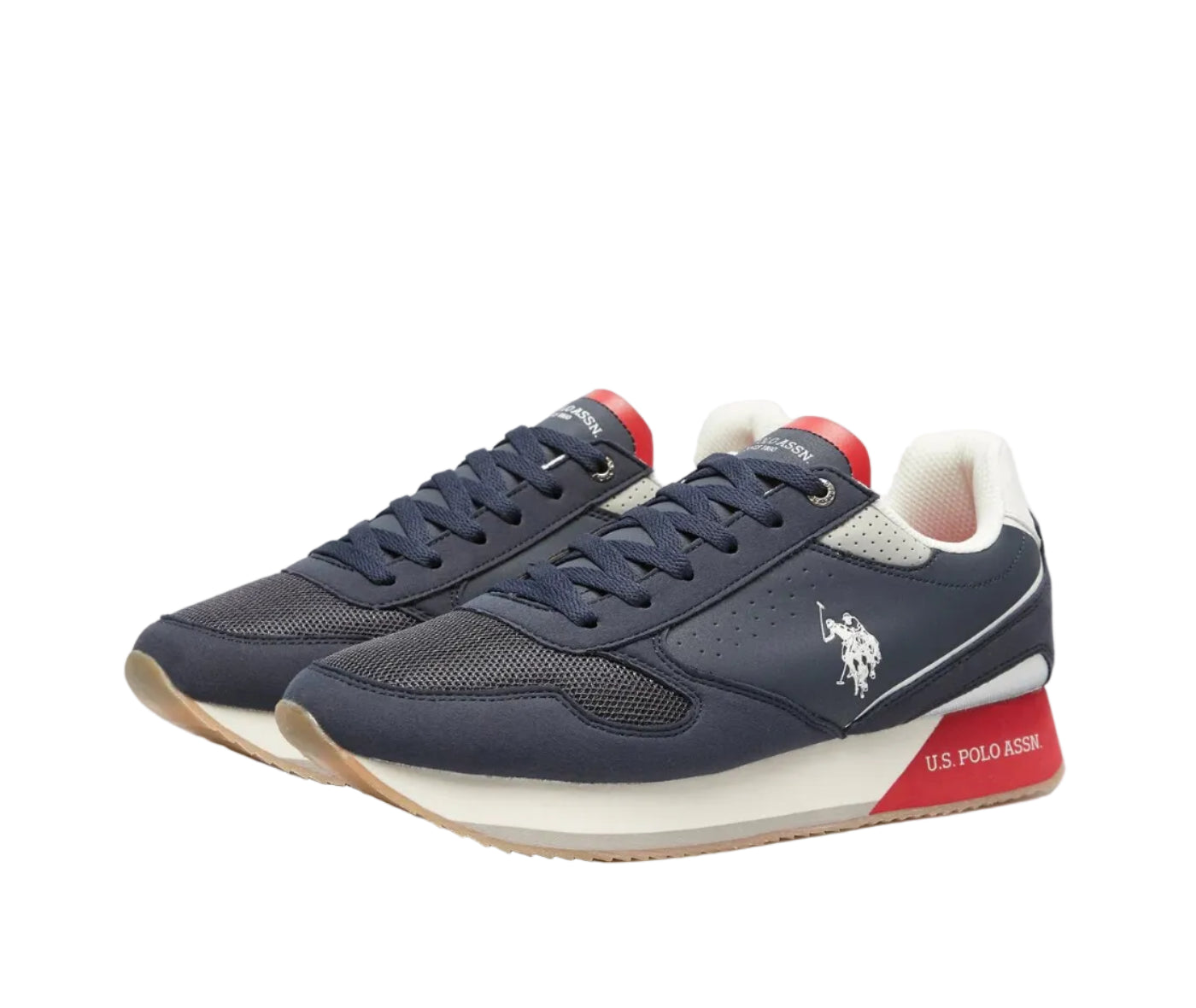 U.S Polo Assn. Nobil Trainers Origenal Sneakers Man L003M Navy - 4