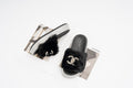 Fur slide slipper Woman FUR9 Black - 2