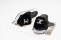 Fur slide slipper Woman FUR9 Black - 1