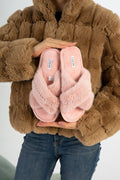 Fancy fur slipper Woman F504 Kashmir - 3